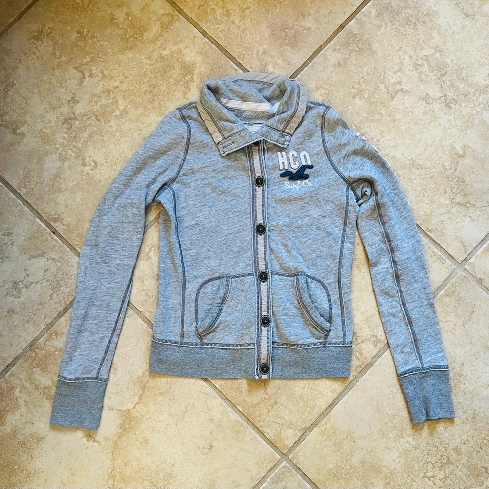 Hollister Mens Blend Grey Top